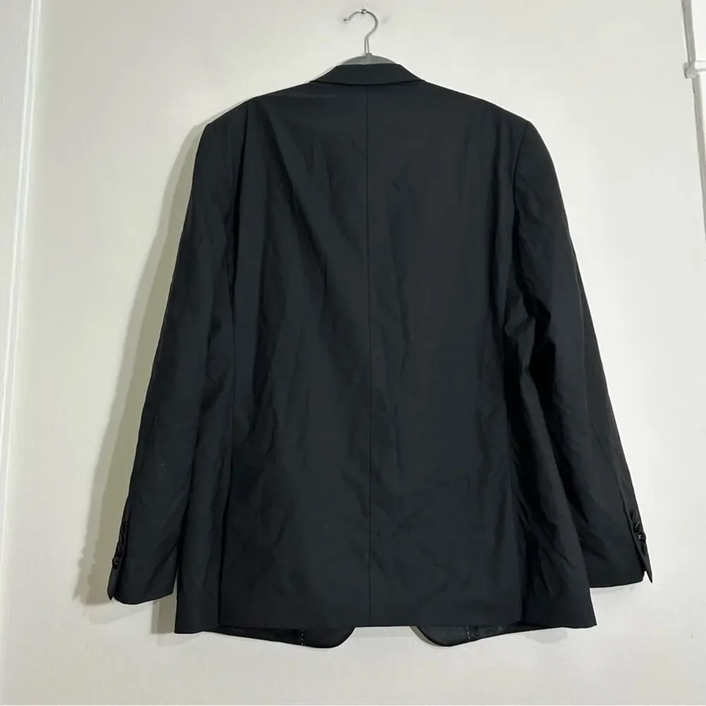 NWT‎ JB Britches Logan Black Wool Suit Jacket 44L